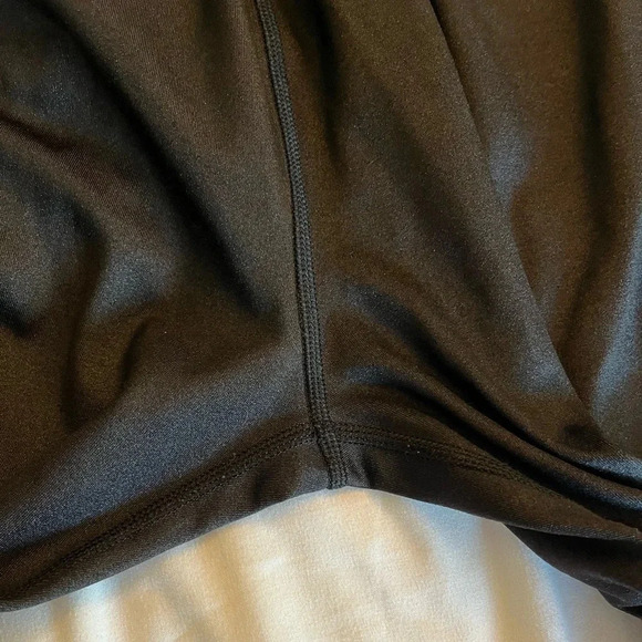 Lululemon black joggers with drawstring elastic waist band, and hemline.  Size 4 - Picture 8 of 13